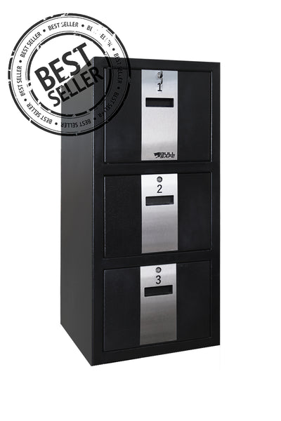 Archivero de 2 Gavetas más Caja Fuerte